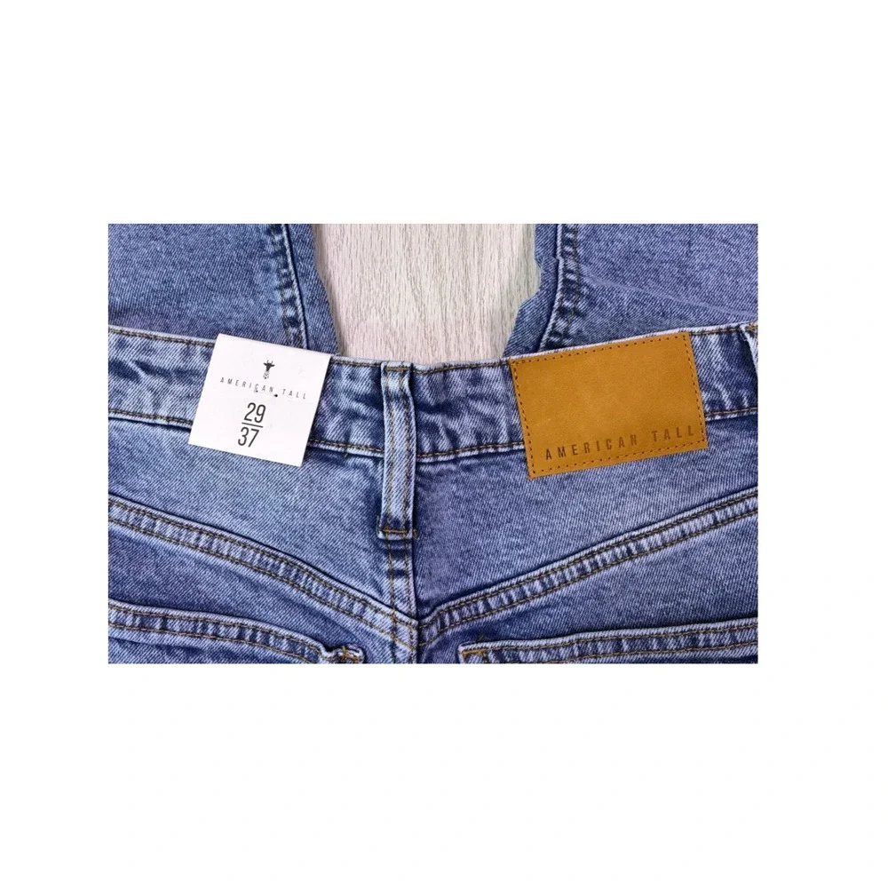 American Tall Luna High Rise Wide Leg Jeans Heritage Faded 29/37 - Picture 9 of 13